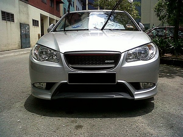 2009 Hyundai Elantra Avante X20 with INCUS body kit Front